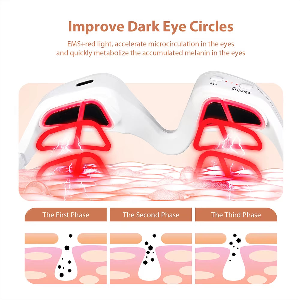 Eye Massage Device Eye Care Lifting Tightening Dark Circles Eye Bag Removal