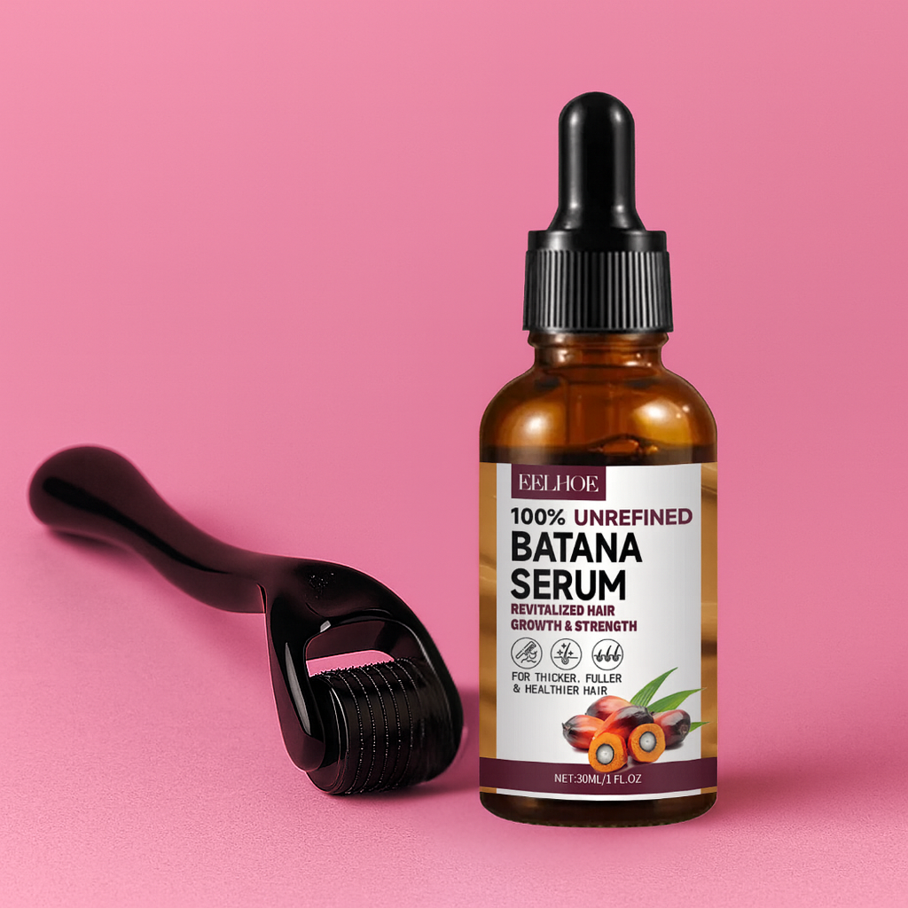 Batana Hair Serum + Derma Roller