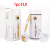 ZGTS 192Pin Derma Roller Microneedle Dermaroller Tips Mesotherapy for Face Care and Hair-Loss Scar Stretch Mark Removal