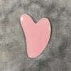 1Pc Heart Shape SPA Massage Beeswax Gua Sha Scraping Massage Scraper Face Massager Acupuncture Guasha Board Massager for Face