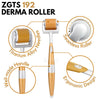 ZGTS 192Pin Derma Roller Microneedle Dermaroller Tips Mesotherapy for Face Care and Hair-Loss Scar Stretch Mark Removal